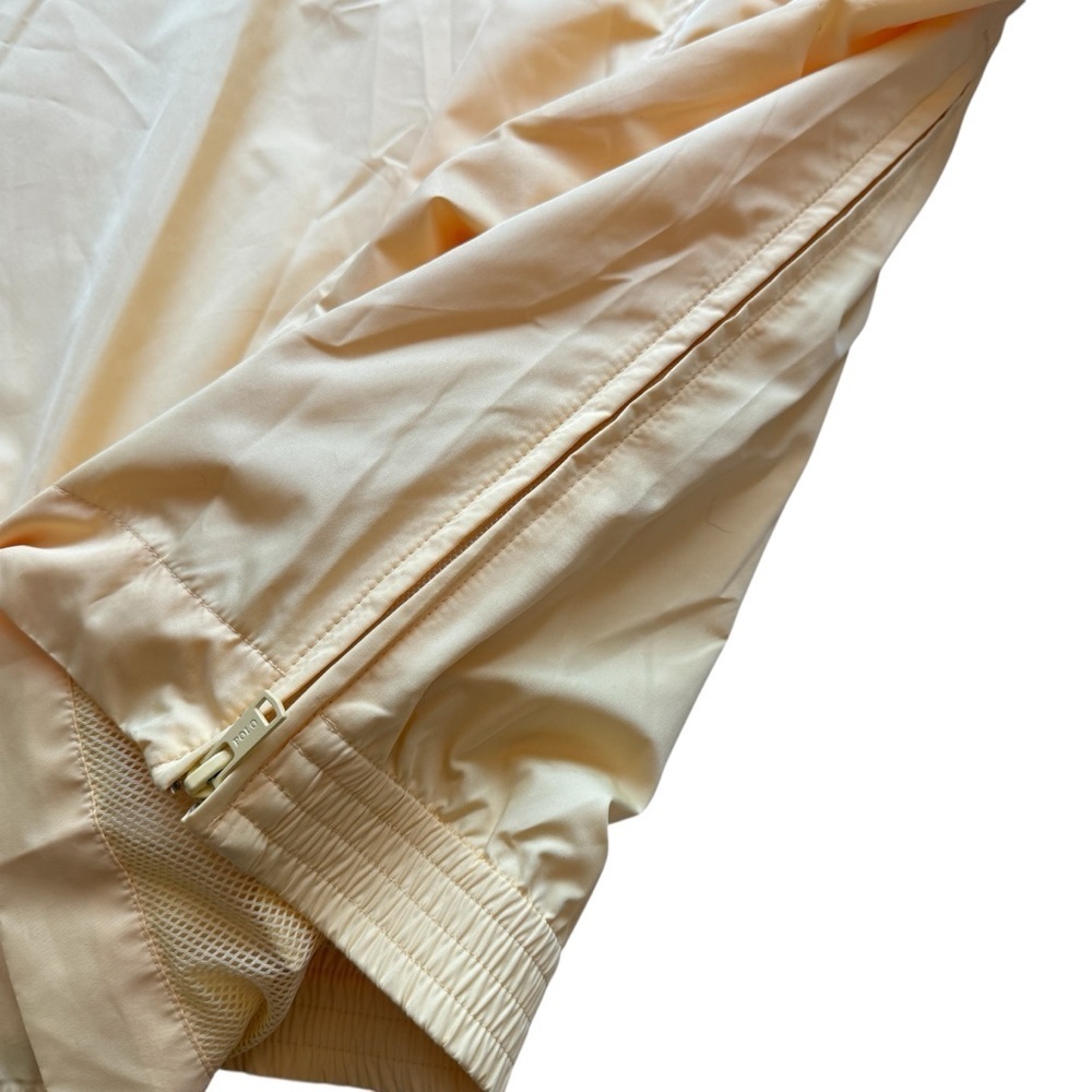 VTG! 90’s Polo Golf Ralph Lauren Windbreaker Jacket Mens 2XL Yellow 1/4 Zip Pony - Picture 6 of 10